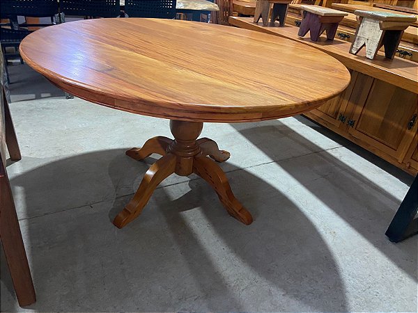 Mesa de jantar redonda 135cm