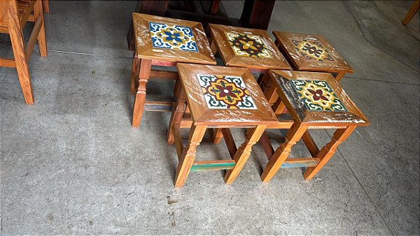 Banqueta Ladrilho Hidraulio