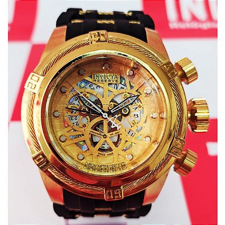 Invicta bolt pulseira de borracha Clearance