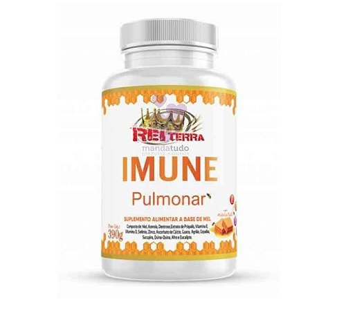 Imune Pulmonar (Suplemento a base de Mel, Guaco, Alho, Eucalipto) 390 g - Rei Terra