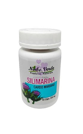 Silimarina (Cardo Santo) 500 mg 60 caps - Rei Terra