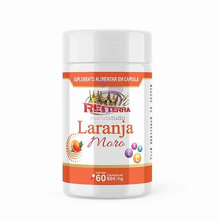 Laranja Moro 500 mg 60 caps - Rei Terra