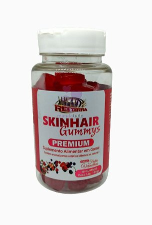 SkinHair  Gummys Premium 30 Gummys - Rei Terra