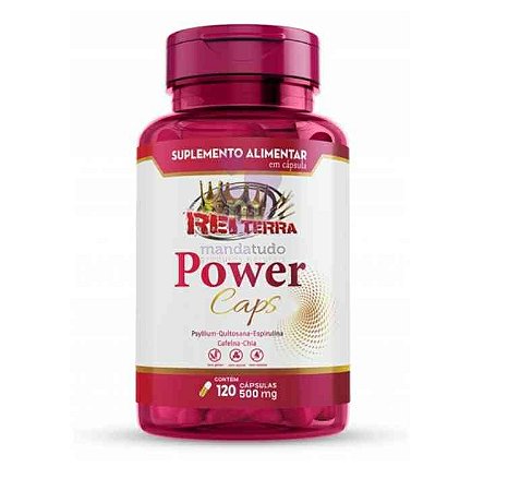 Power Caps 500 mg 120 caps - Rei Terra