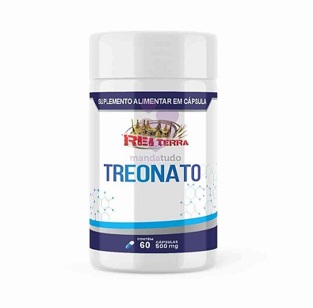 Magnésio Treonato 500 mg 60 caps - Rei Terra
