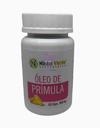 Óleo de Prímula 500 mg 60 caps -Ninho Verde