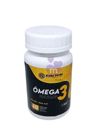 Ômega 3 de 1g 60 caps - Ninho Verde