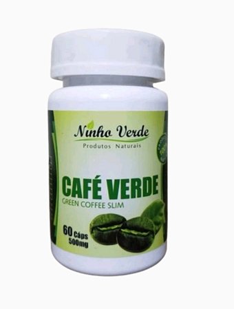 Café Verde 500 mg 60 caps - Ninho Verde