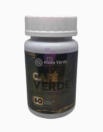 Café Verde 500 mg 60 caps - Ninho Verde