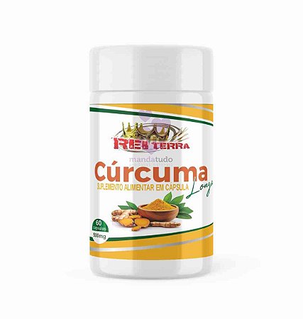 Cúrcuma 500 mg 60 cápsulas - Rei Terra