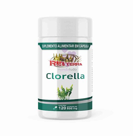 Clorella 500 mg 120 caps - Rei Terra