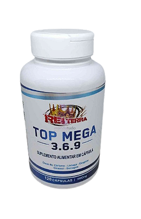 Top Mega 3.6.9. 1400mg 120 caps - Rei Terra