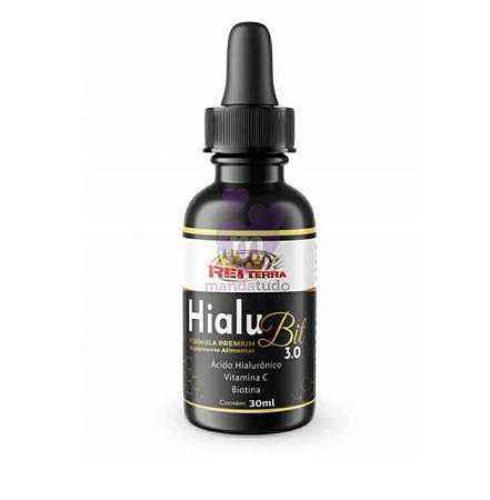 Hialu Bit (hialurônico, biotina e vitamina C) 30 ml - Rei Terra