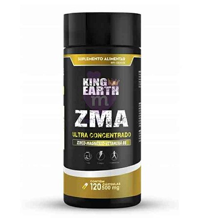 ZMA Ultra Concentrado 300 mg 120 caps - Rei Terra