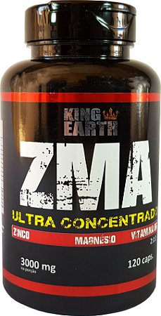 ZMA Ultra Concentrado 300 mg 120 caps - Rei Terra