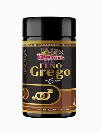 Feno Grego com Boro 500 mg 120 caps - Rei Terra