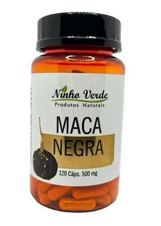 Maca Negra 500 mg 120 caps - Ninho Verde