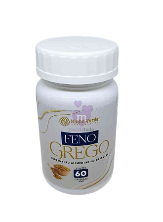 Feno Grego 500 mg 60 caps - Ninho Verde