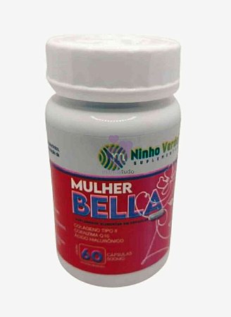 Mulher Bella  500mg 60 caps - Ninho Verde