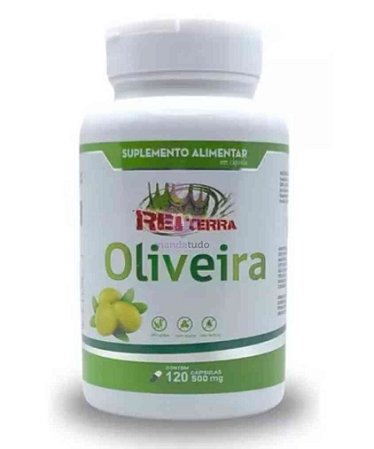 Oliveira 500 mg 120 caps - Rei Terra