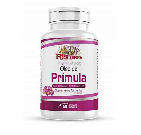 Óleo de Prímula 500 mg 60 caps - Rei Terra