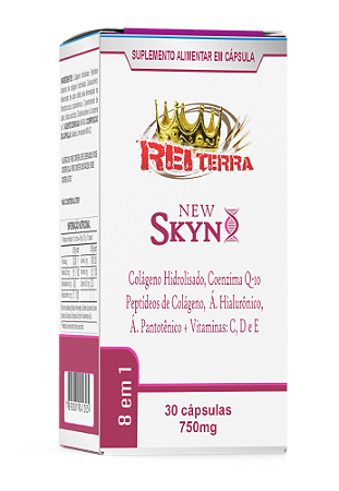 New Skyn 750 mg 30 caps - Rei Terra