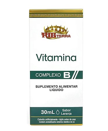 Vitamina Complexo B 30 ml - Rei Terra