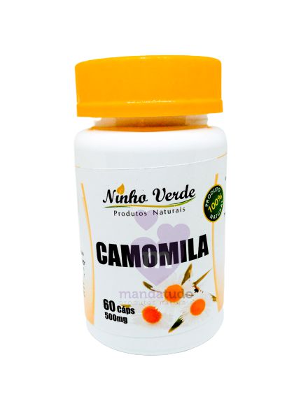 Camomila 500 mg 60 caps - Ninho Verde