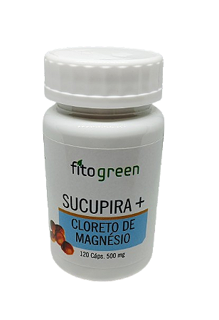 Cloreto de Magnésio com Sucupira 500mg 120 caps  - Melhor Preço!