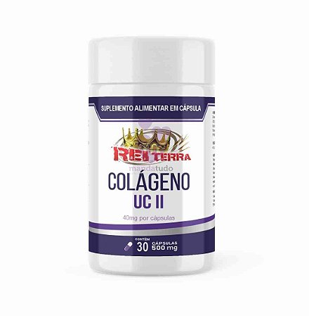 Colágeno Tipo II 500 mg 30 caps - Rei Terra