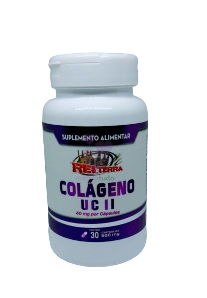 Colágeno Tipo II 500 mg 30 caps - Rei Terra