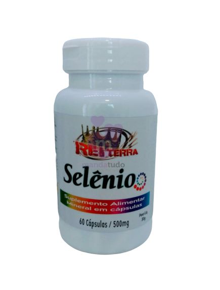 Selênio 500 mg 60 caps - Rei Terra