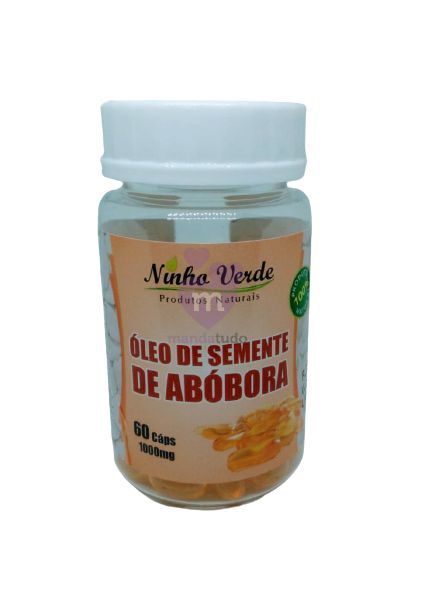Óleo de Semente de Abóbora 500 mg 60 caps - Ninho Verde