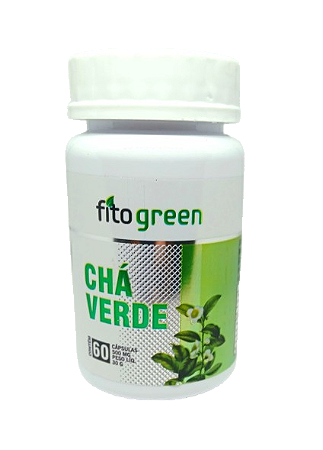 Chá Verde 500mg 60 caps