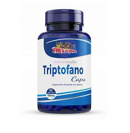 Triptofano 500 mg 60 caps - Rei Terra