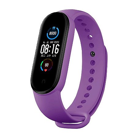 Pulseira de silicone para Xiaomi Mi Band, pulseira, relógio inteligente