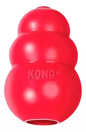 Brinquedo Recheável Para Cães Kong Classic Medium M Mordedor