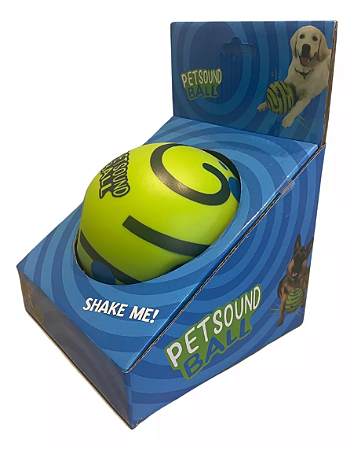 Bola Abs Com Apito Divertido Pet Sound Ball Cães Wobble Wag