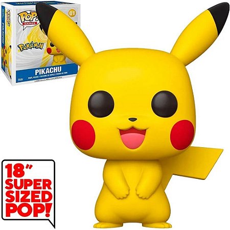 Pikachu Gigante 46cm - Pokemon - Funko Pop