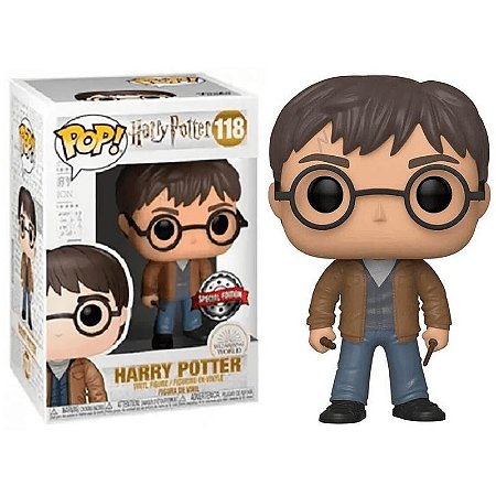 Harry Potter c/ 2 varinhas - Funko Pop