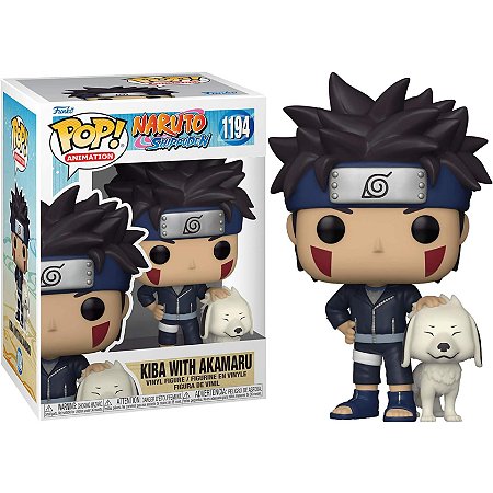 Kiba com Akamaru - Naruto - Funko Pop