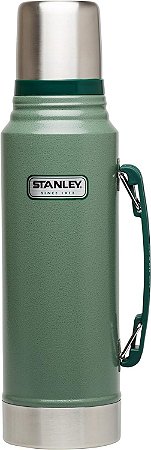 Garrafa Térmica Stanley 1L c/ Alça - Verde - Hammertone Green