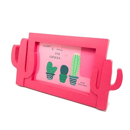 Porta-Retrato Cactus - Pink