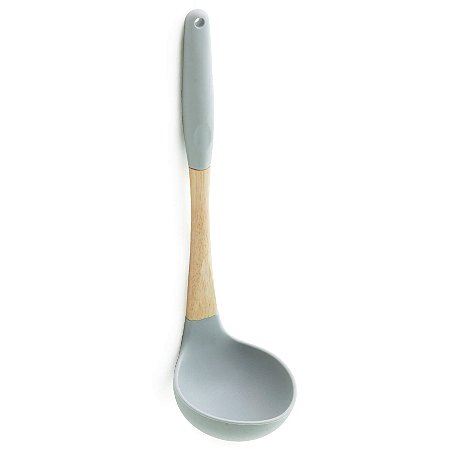 Concha Silicone com Bambu - Cinza