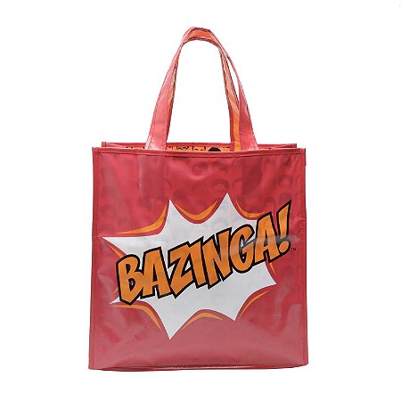Sacola Ecobag Retornável Ecológica Bazinga - The Big Bang Theory