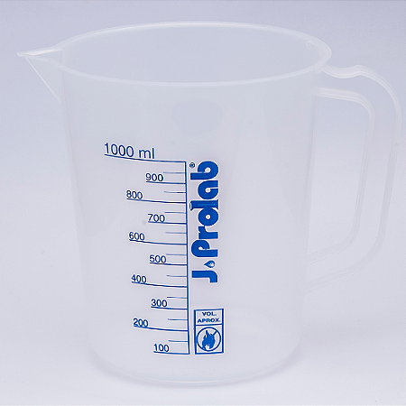 COPO DE BECKER CAP 1000 ML COM ALCA GRAD. EM SILK - JPROLAB