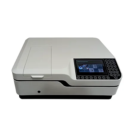 Espectrofotômetro com Faixa de 190 a 1100nm UV-VIS Duplo Feixe e Largura de Banda de 2nm – IL-0082-Y-NM-BI
