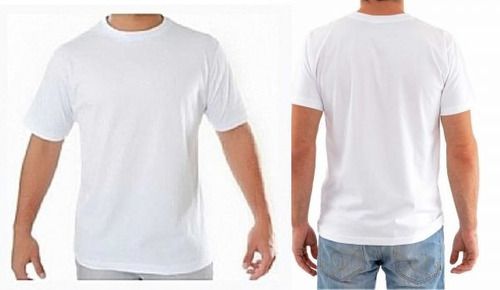 Kit 3 Camisas Brancas malhas 100% Poliéster Para Sublimação P, M, G, GG -  SHOPJBW