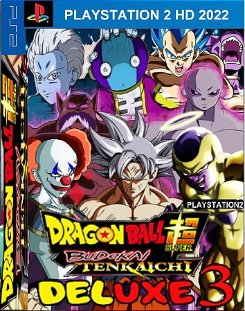 Dragon Ball Z Deluxe 3 MOD PS2 + Encarte!!!