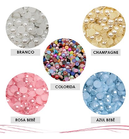 KIT  MEIA PÉROLA 6MM 5.000